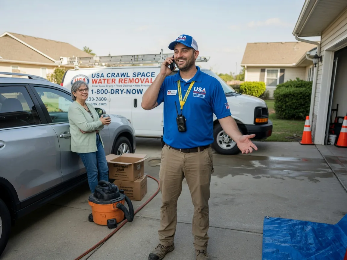 Crawl Space Water Removal Hemphill, TX FAQs